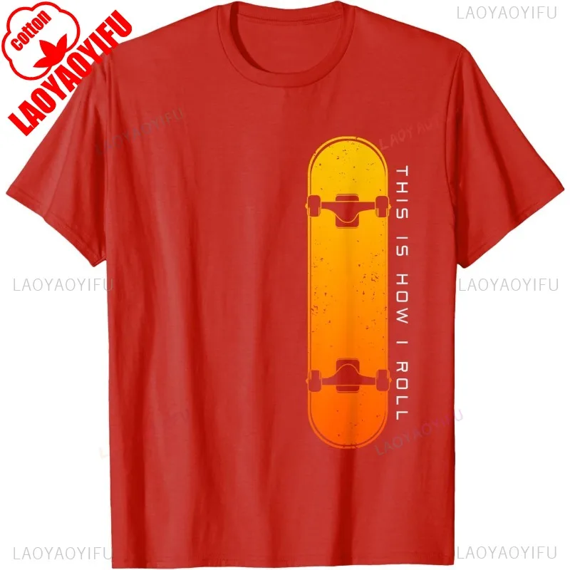 خمر عارضة أزياء التزلج الجرافيك سكيت الملابس الرياضية قصيرة الأكمام فضفاضة الصيف نمط رجل التي شيرت Y2K المرأة المحملة #4