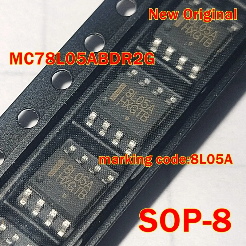 10pcs to 500pcs New Original  MC78L05ABDR2G MC78L05ABDR2 SOP-8 marking code:8L05A