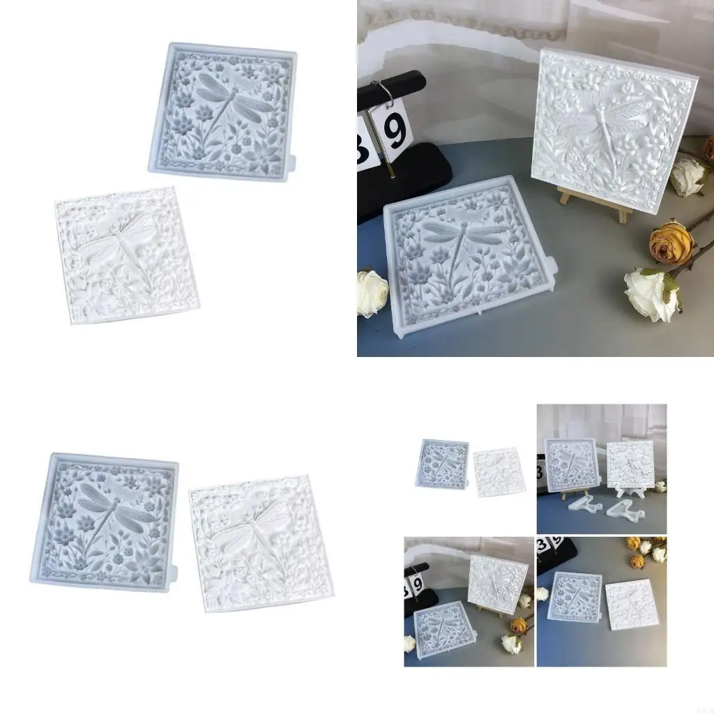 

Flexible Crystal Silicone Wall Hangings Mould for Epoxy Crafts Ornament Gifts