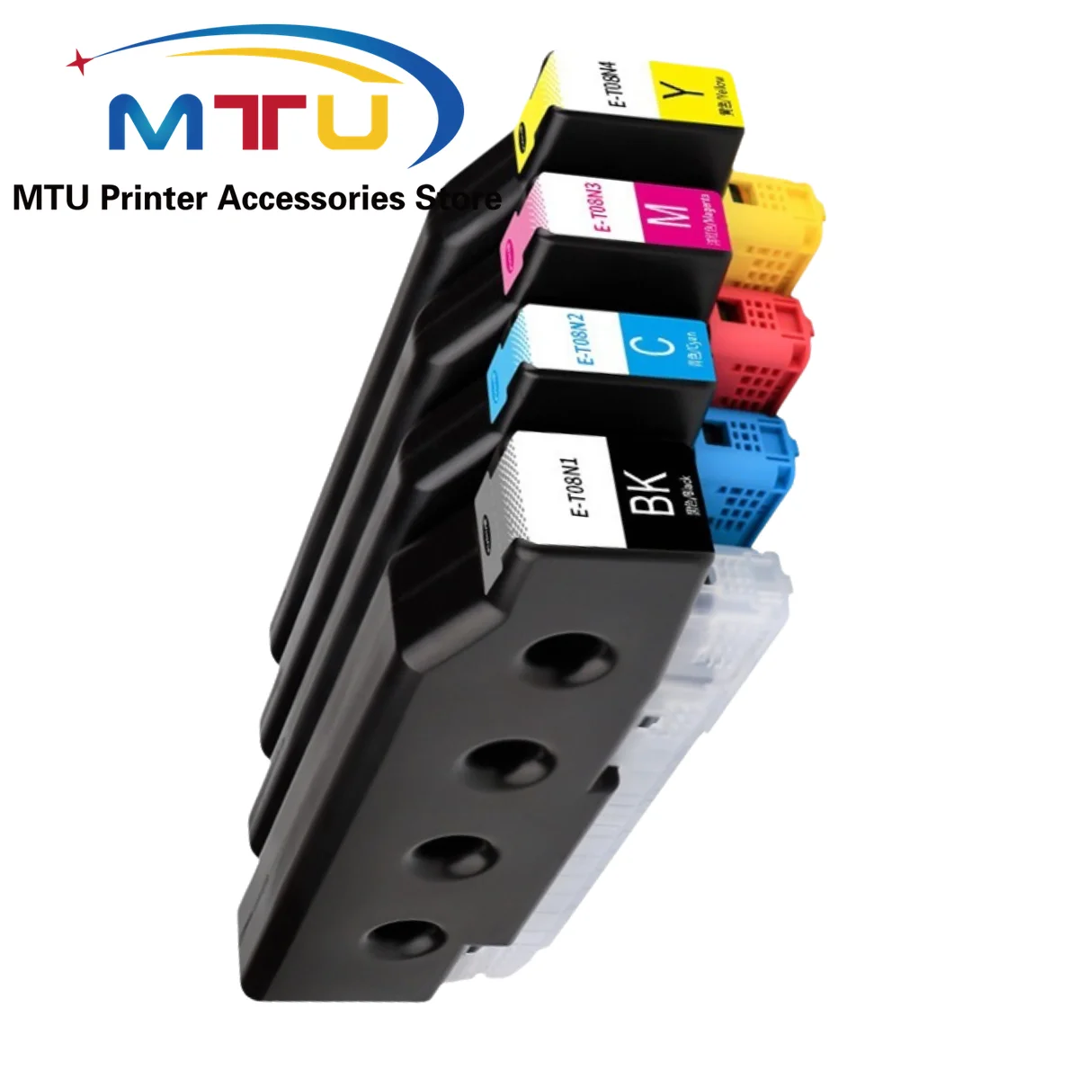 

1PC T08N1 T08N2 T08N3 T08N4 C13T08N140 C13T08N240 C13T08N340 C13T08N440 Ink Cartridge for Epson AM-C400 Series