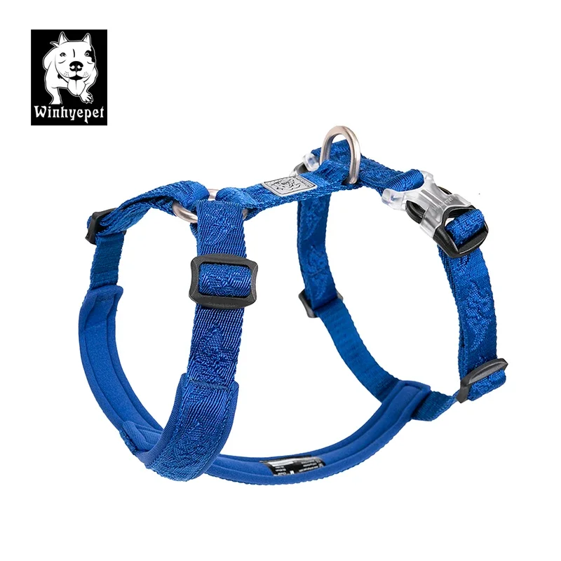 Winhyepet Trail Runner NO-Pull Pet Dog Harness Product Accessories Outdoor Travel Walking Nylon Materia Small Medium LargeYH1801