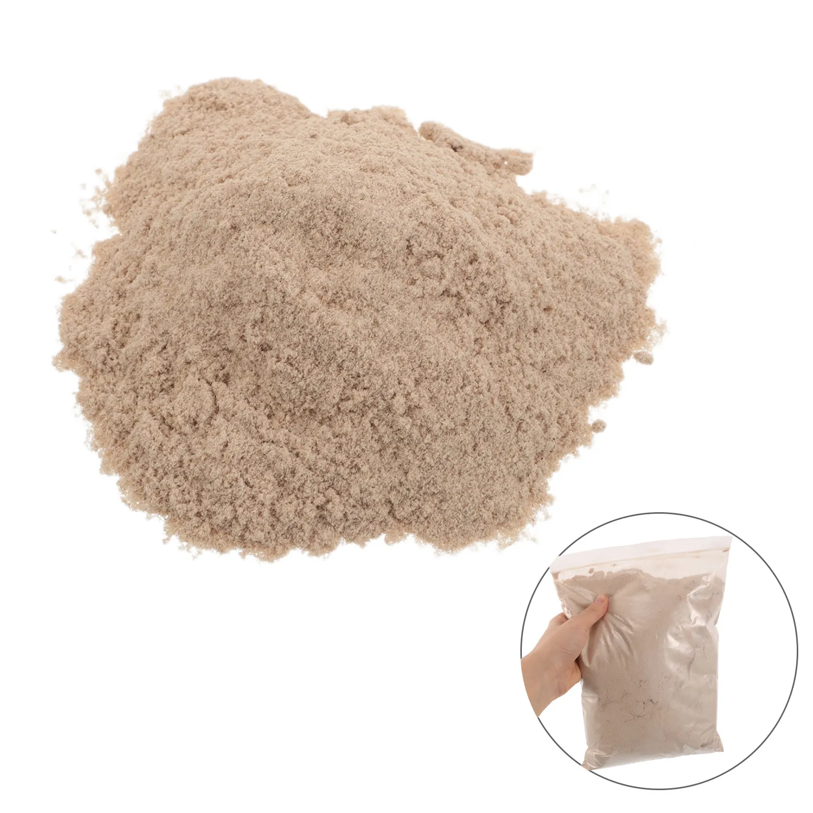 1 Bag Furniture Repair Wood Filler 500G Natural Powder Fast Drying Sandable Crack Gap Hole Repair Wood Filler Floor Scratch