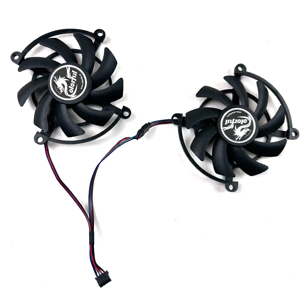 Cooling Fan 85mm 4pin GTX1070 1060 GPU FAN For Colorful GTX1060 1070 Graphics card Fans