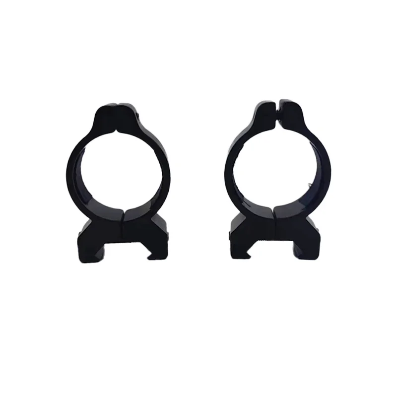 2pcs Scope Optics Mount Rings Diameter 30mm Tube Diameter with Dovetail 20mm Attachable Picatinny Base For Hunting flashlight