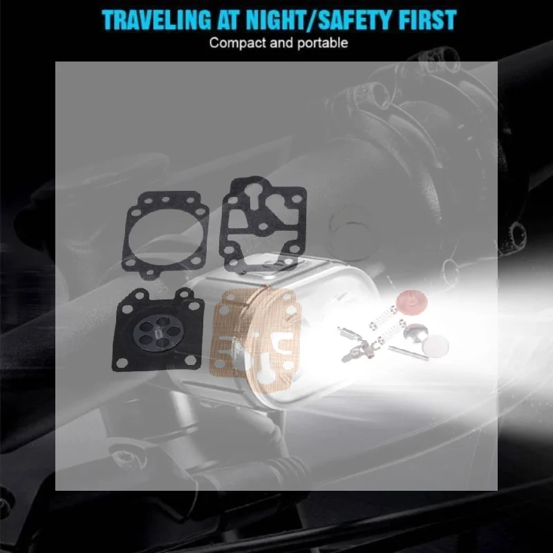 Bike Lights Waterproof Led Front Rear Light LED USB Rechargeable Headlight Taillight Set Bright Flashlight Safety Cycling Light