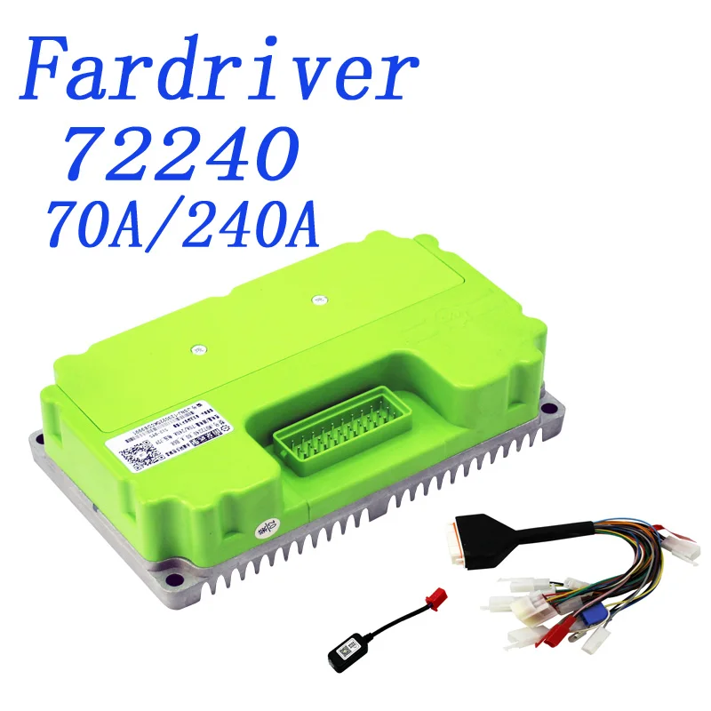 Nanjing Fardriver Display Kit ND72240 48V-72V 70A/240A brushless DC motor Hall controller kit with N1S One-LIN Display,Throttle