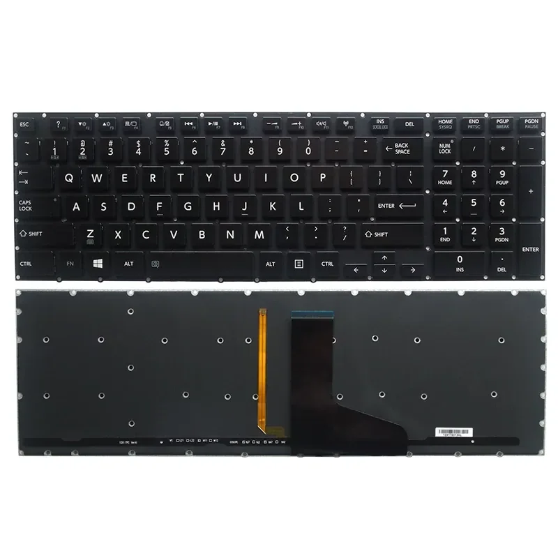 Teclado para Toshiba P50-A P50-B P55T-A P70-A P75-A P55-B X70-A X70-B X75-A