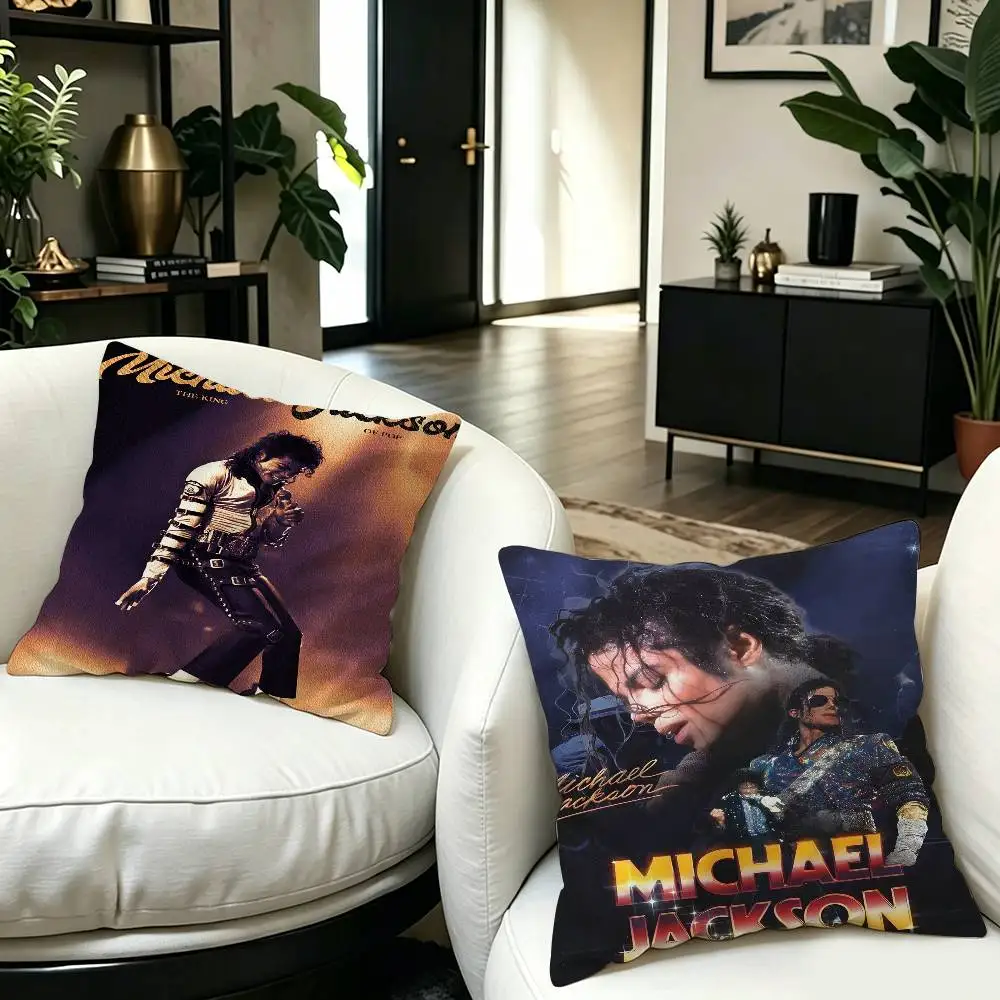 M-Michael J-Jackson Singer pillow cover sofa cushion cover home room decoration children gift