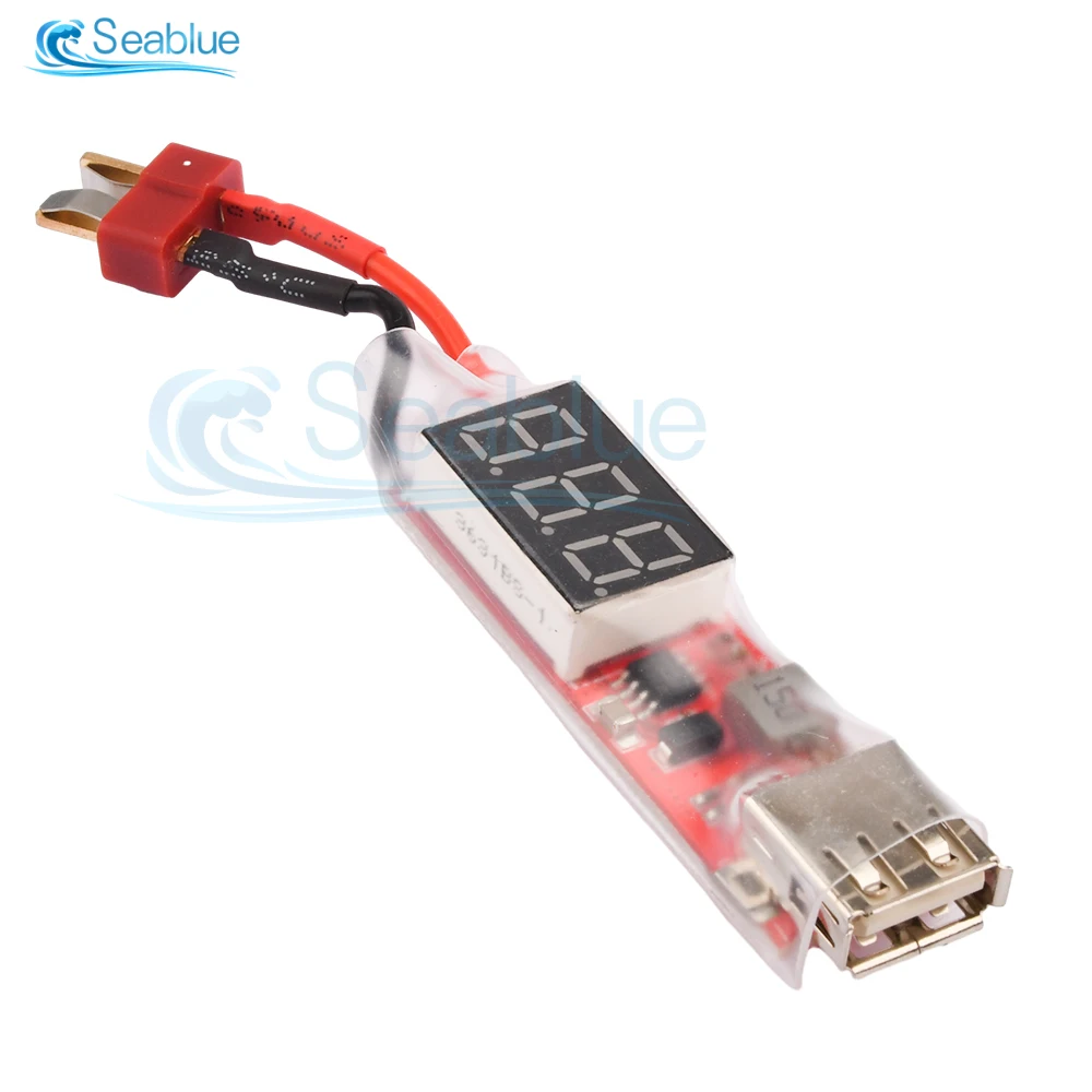 

T/XT60 Конвертер зарядного устройства с разъемом USB 2S-6S Литиевая батарея Сотовый телефон Планшет Зарядное напряжение Дисплей Защитная плата зарядки