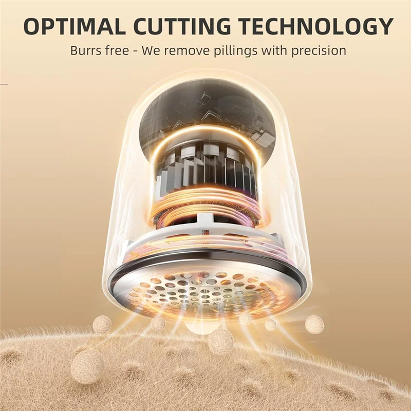 A97G USB المحمولة النسيج مزيل الكرة المنزلية الرقمية مع 3 سرعات لبيانات الملابس والسجاد