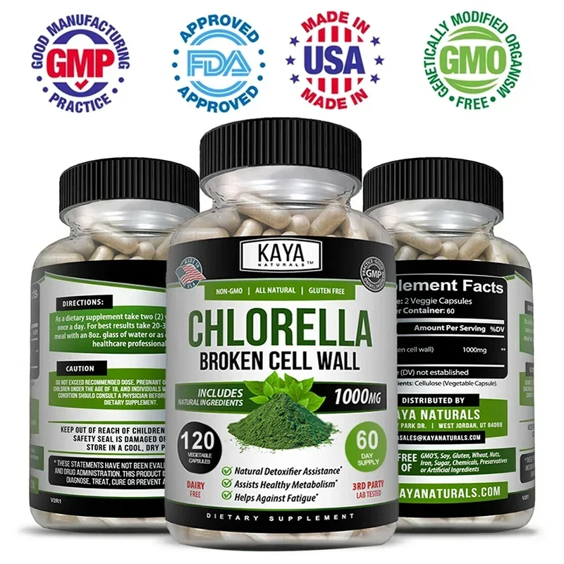 High-quality Broken Chlorella, Superfood, Detoxification, Free Radical Elimination