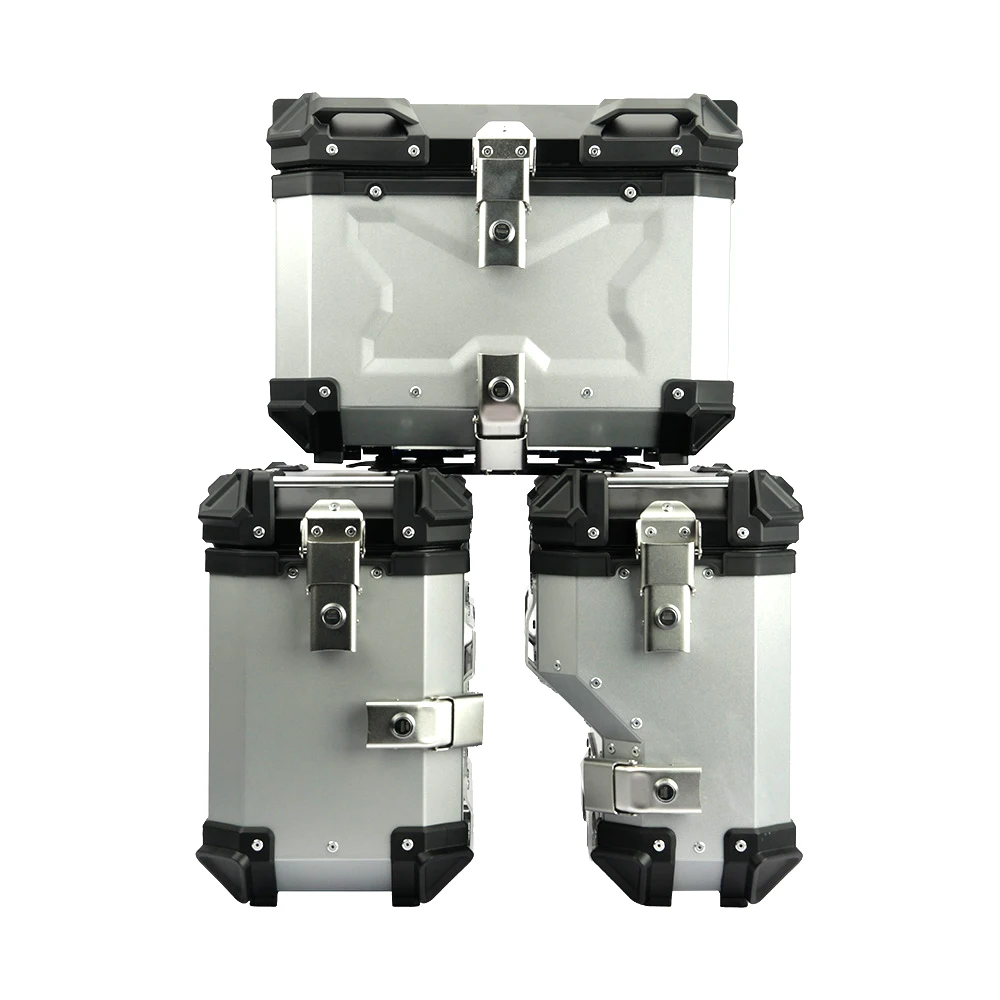 

For Benelli Trk 702x Motorcycle Tail Boxes And Side Box Combo Aluminum Alloy Motor Accessories Benelli Motorcycle Parts