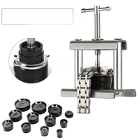 12pcs/18pcs/set Professional Watch Press Set Watch Back Case Closing Tool & Fitting Dies Watch Repairing Tool 18pcs Die Kit