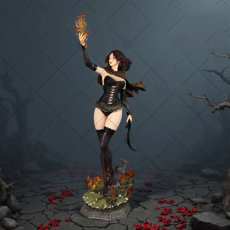 Elden Ring Melina Gk Figure Anime Statue Collectible Pvc Model Desktop Decoration Ornament For Game Fans Collection Gift