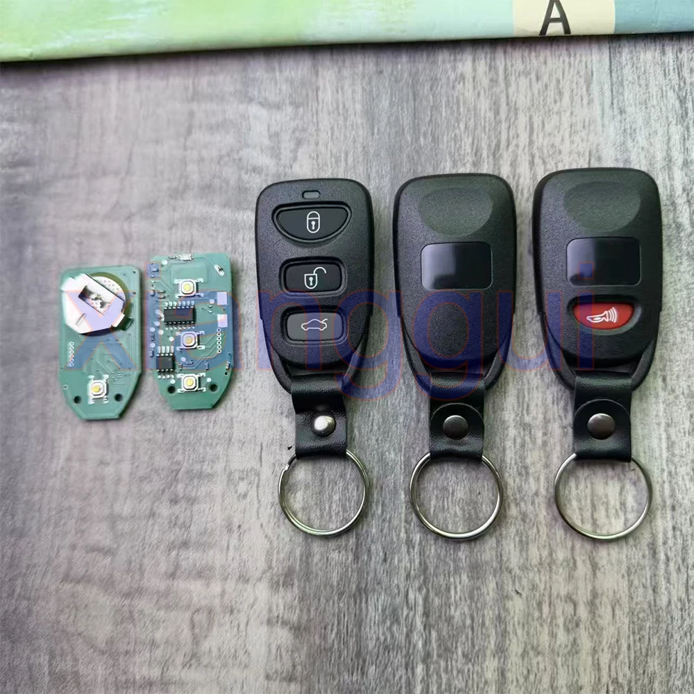 2 3 4 Buttons Car Key Remote Control for Hyundai Kia Carens Tucson Elantra Santa FE Carens Sonata 2006 2007 2008-2011