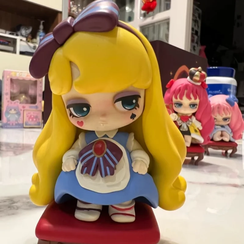 ليليث منتصف الليل حفلة الشاي سلسلة صندوق أعمى لطيف أنيمي عمل الشكل عيد ميلاد سطح المكتب زخرفة الهدايا Kawaii جمع نموذج اللعب #5