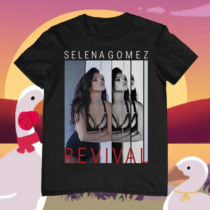 Selena Gomez T Shirt Black All Size S 34Xl Cotton Love Eg387Model