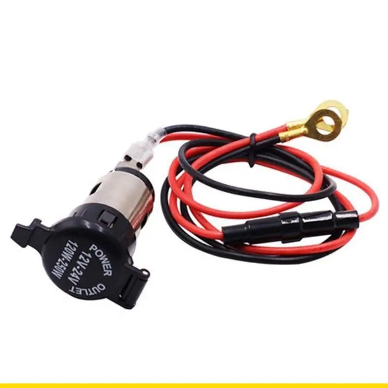 SZCH 12V-24V Cigarette Adapter Power Outlet Replacement Universal Automotive Accessories Power Outlet Socket