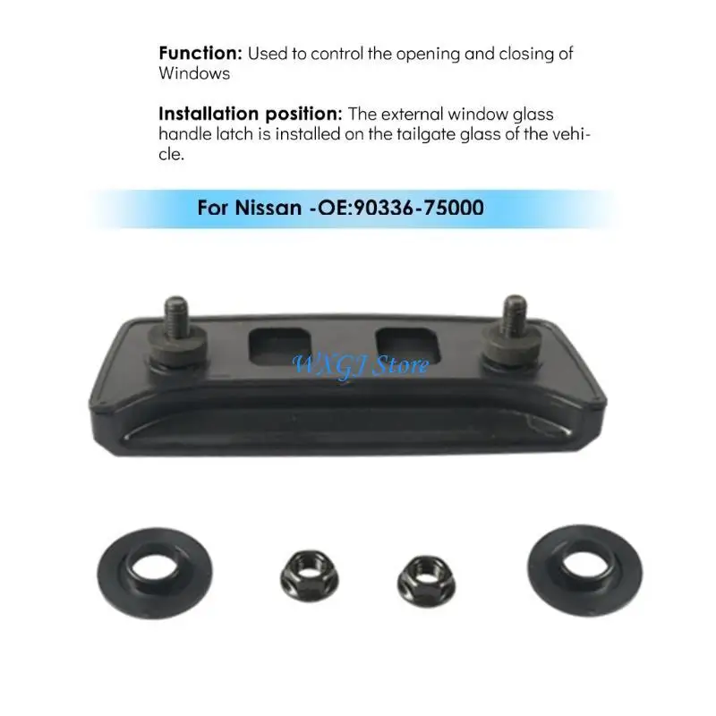 

37JE 90336-7S000 For SUV Rear Tailgate Exterior Window Glass Handle