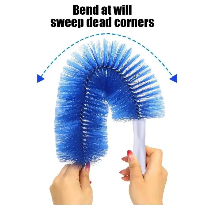 New Fan Cleaning Brush With Dense Flexible Bristles High Efficiency Dust Removal For Home Fan Air Conditioner  Cleaning