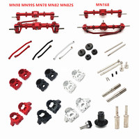 TTRC MN168 MN78 MN98 MN99S MN82 MN82S Metal Front and Rear Portal Axle 1/12 RC Car Upgrade Parts Accessories