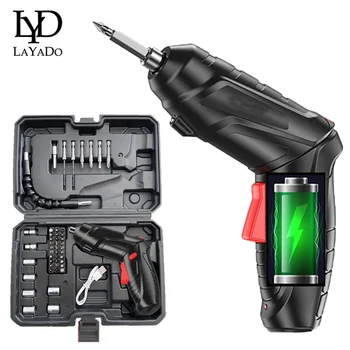 3.6V Mini Electric Drill Cordless Drills Rechargeable Lithium Battery Wireless Impact Hand Drill Cordless Electric Power Tools