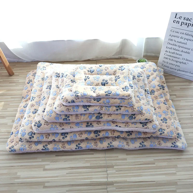 

Soft Warm Pet Mat Dog Bed Cat Bed Thicken Sleeping Mat Dog Blanket Mat For Puppy Kitten Pet Dog Bed for Small Large Dogs Pet Rug