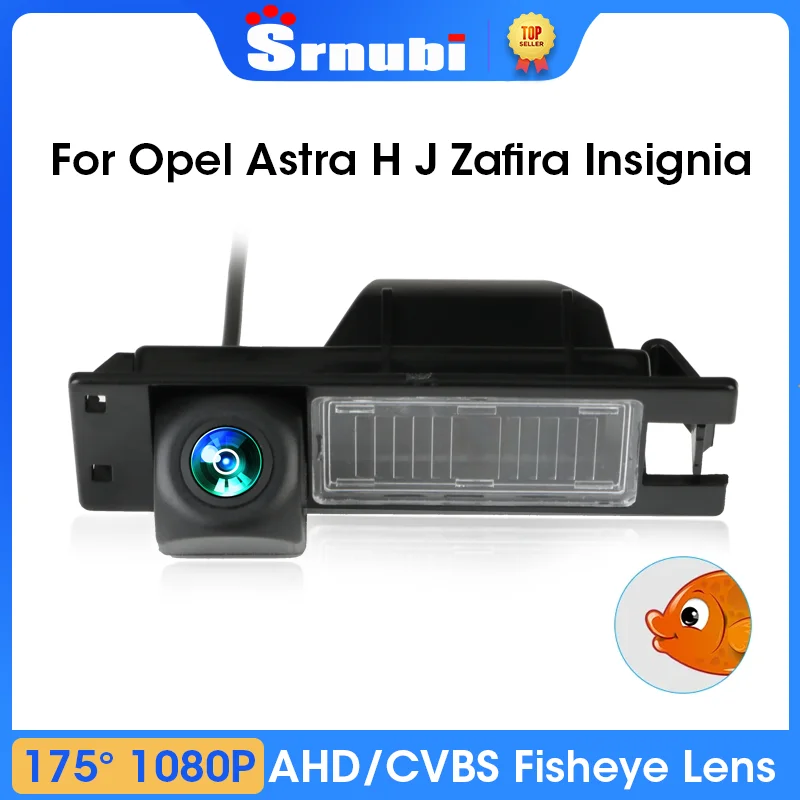 175 Degree Car Rear View Camera AHD 1080P Backup Reverse Parking For Opel Astra H J Corsa D Meriva A Vectra C Zafira Insignia