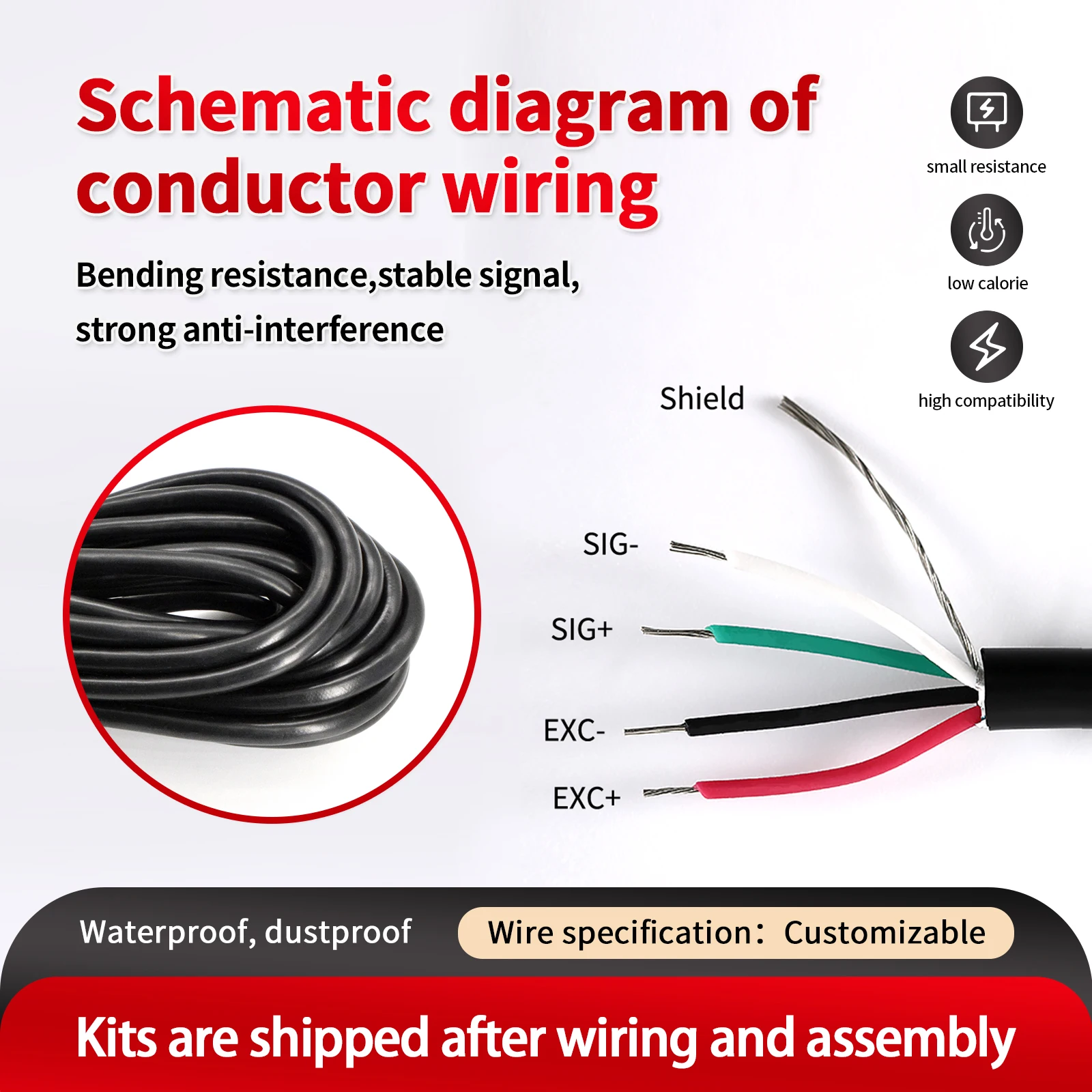 مستشعر خلية الحمل + شاشة المؤشر، اختبار الشد والقوات الضاغطة، تحويل الوحدة، 6 كجم 10 كجم 20 كجم 40 كجم 80 كجم