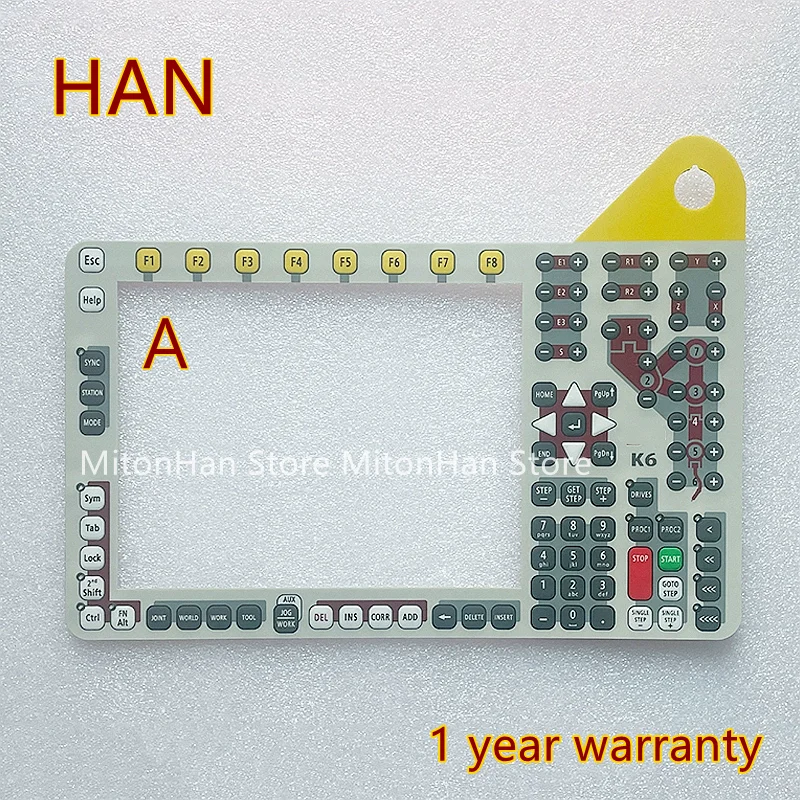 

New For IGM K6 HMI igm K6 22B200 PLC Membrane Keyboard Button Keypad