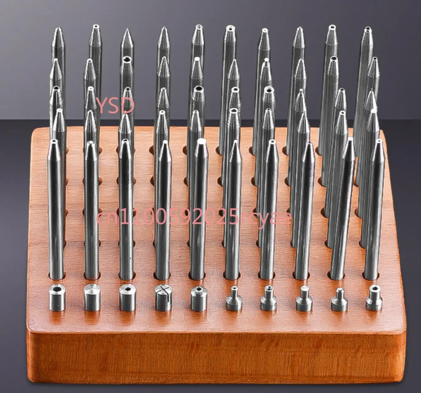 High quality Watch strap punch tool 60pcs Watch Repair Tool NO.5285 Set For Watchmakers Staking Tool