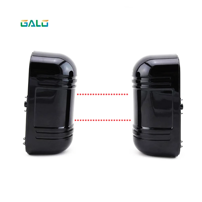 GALO Waterproof Lens Indicator Photoelectric IR Two Beams Detector Outdoor Sensor Infrared Barrier Detector IR Photocells