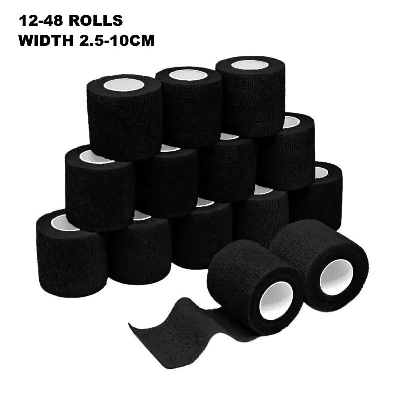 

Дышащая самоклеящаяся повязка для людей, домашних животных, ремень на щиколотку, Спортивная эластичная повязка, 5 см * 4,5 м