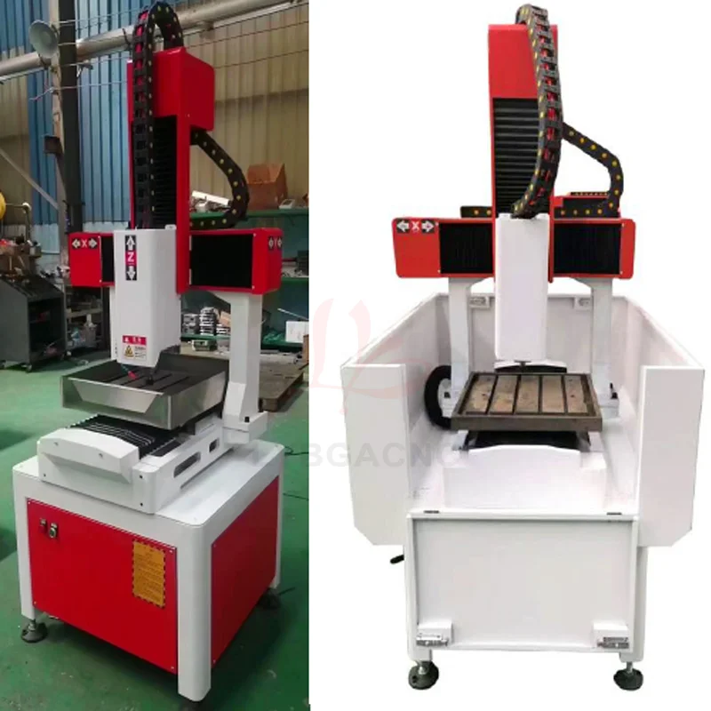 6060 Cast Iron Metal Wood Router Engraving Machine 2.2KW 4040 Automatic Tool Change Milling Drilling Tapping Integrated Equipmen