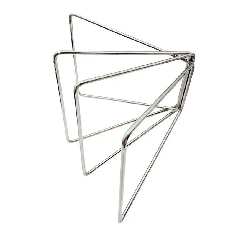 

652F Подставка для ящика для льда Складной кронштейн Держатель для ящика для льда Складная подставка для холодильников для