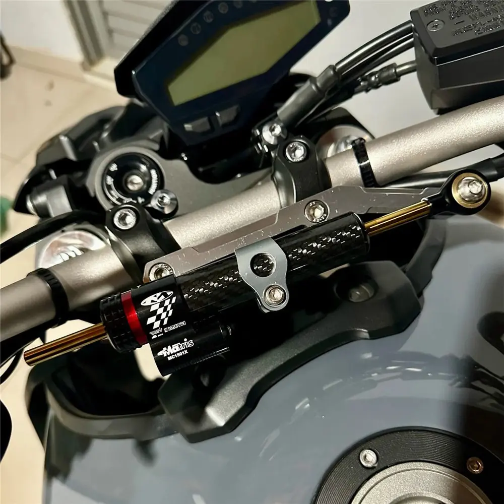 دراجة نارية المثبط التوجيه استقرار قابل للتعديل 252 مللي متر 342 مللي متر التوجيه استقرار لهوندا كاواساكي ياماها الألومنيوم العالمي الرطبة