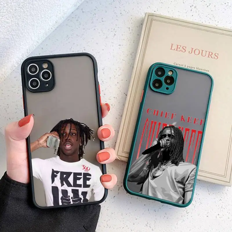 Chief Keef Rapper Phone Case matte transparent For iphone 14 11 12 13 plus mini x xs xr pro max cover