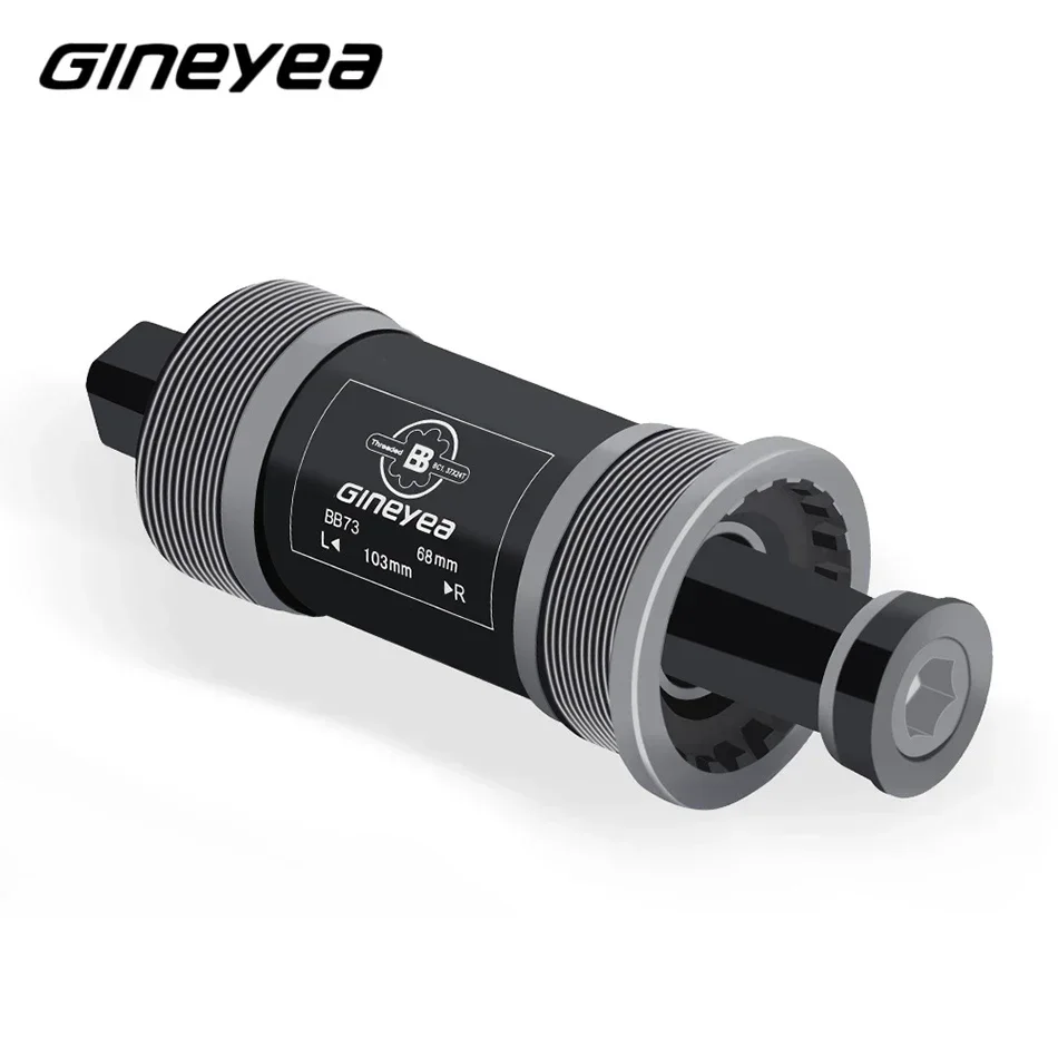 

Glineyea BB73 — нижний кронштейн с квадратным конусом 68 мм, ось из углеродистой стали, для складных/горных/дорожных велосипедов, герметичный подшипник