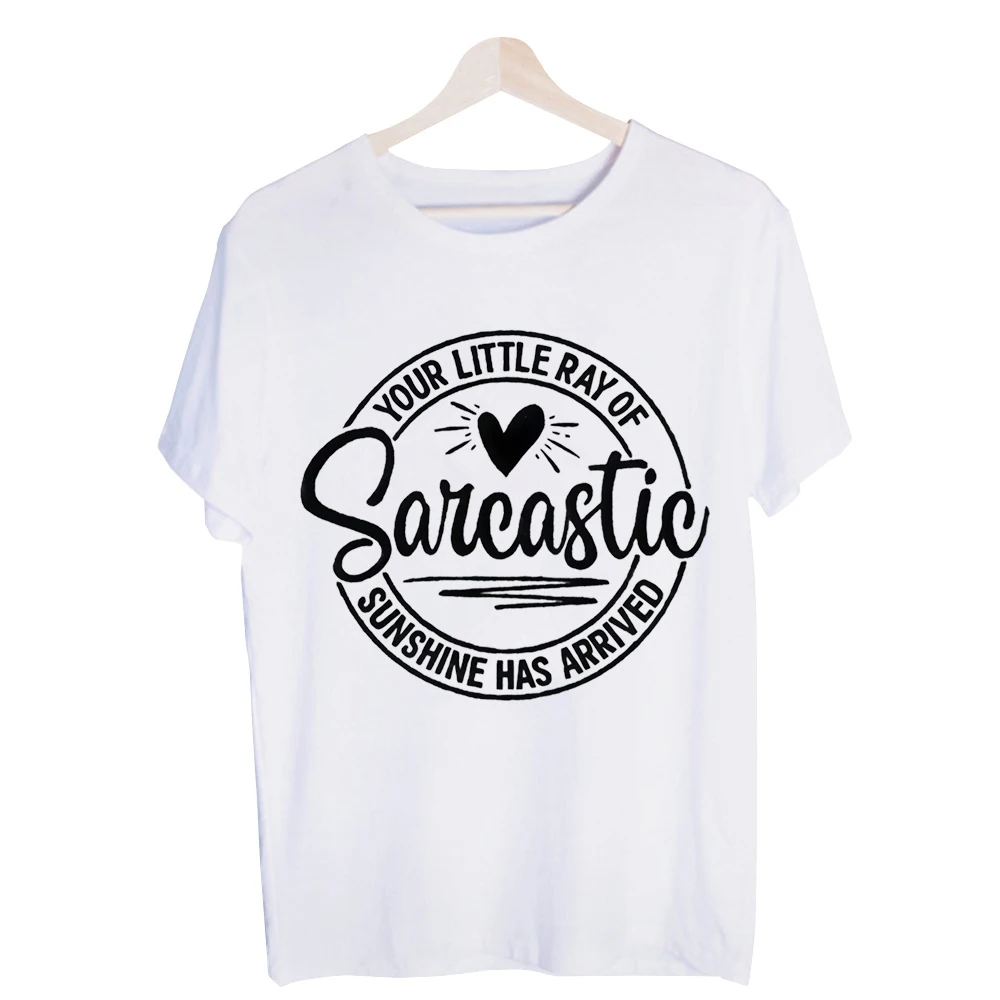 Men's Sarcastic Sunshine Slogan Print Graphic Tee, Short Sleeve Crew Neck Casual Shirt for Daily Wear