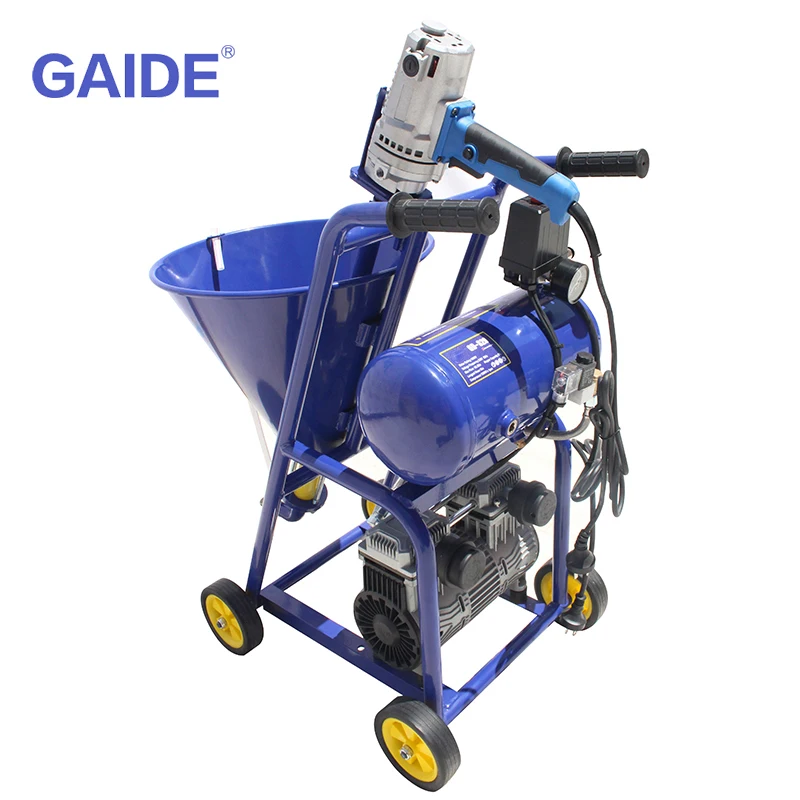 Electric Automatic Wall Plastering Machine Multifunctional Mortar Paint Sprayer For Construction Wall Rendering