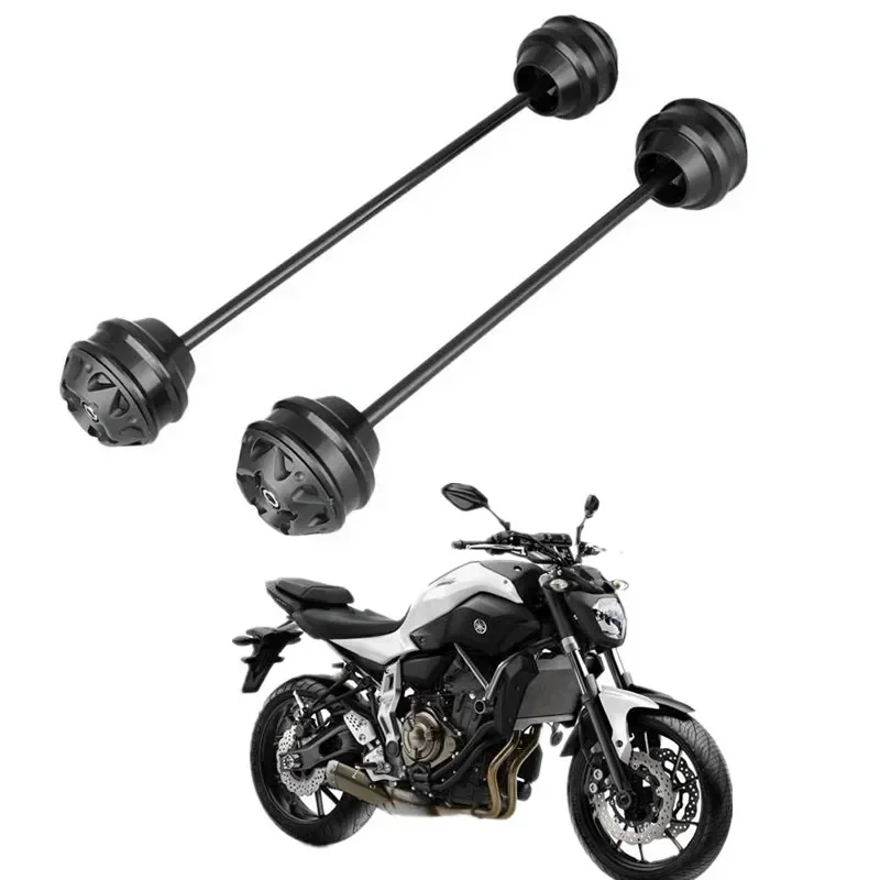 لياماها FZ07 FZ-07 FZ09 FZ-09 2014-2020 FZ10 FZ-10 الجبهة الخلفية عجلة حامي المحور شوكة تحطم المنزلق