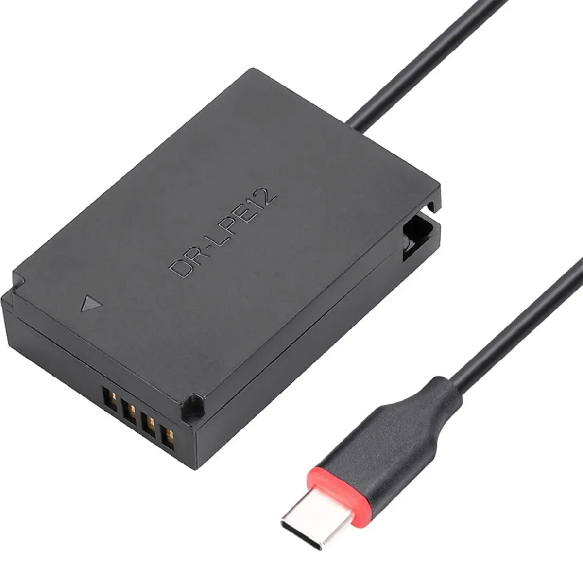 (DT37) New LP E12 LPE12 ACK-E12 DR-E12 Dummy Battery AC Power Supply Adapter for Canon EOS M M2 M10 M50 M100 M100D M200 Camera view 5
