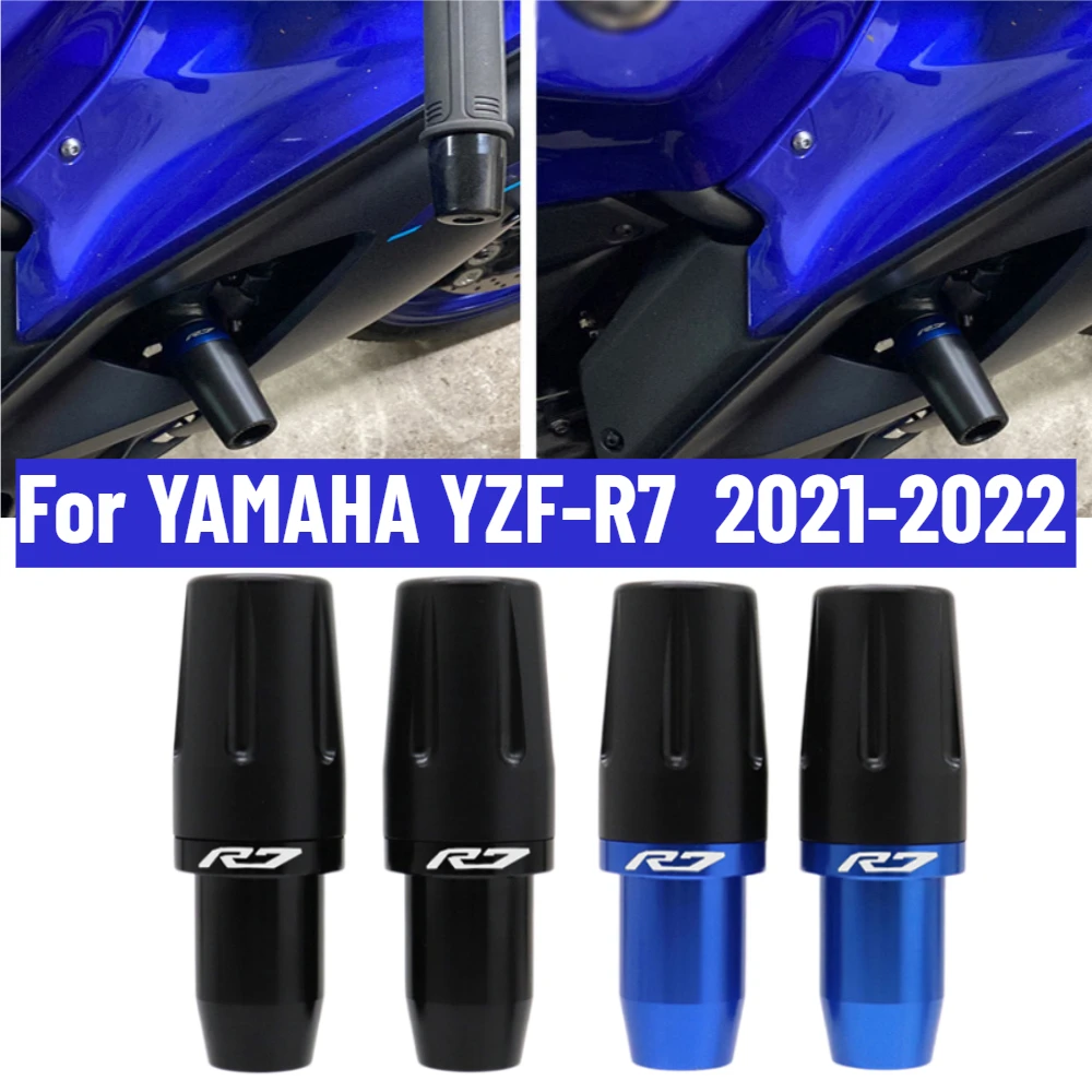 For YAMAHA YZF-R7 YZFR7 YZF R7 2021-2022 Motorcycle Falling Protection Bobbins Pad Frame Slider Crash Protector Accessories
