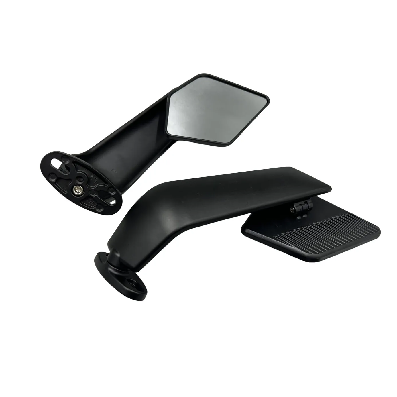 New Motorcycle Electric Bike Universal Modified Big Vision Wing Mirror Blade Rearview Mirror Fit for Honda Yamaha Kawasa