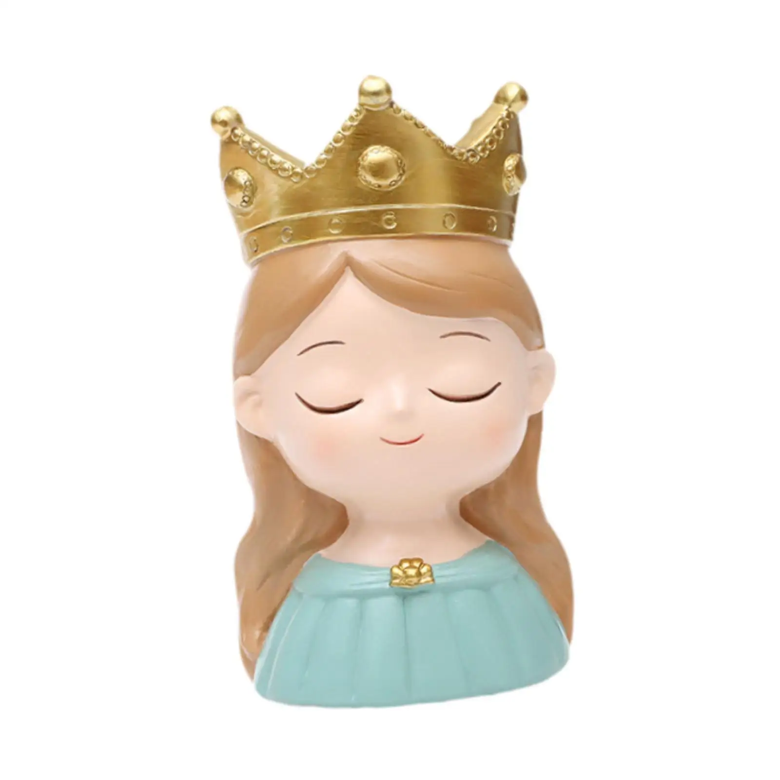 Face Flower Pot Lovely Figurine Face Planter Pot for Porch Garden Flower Bed
