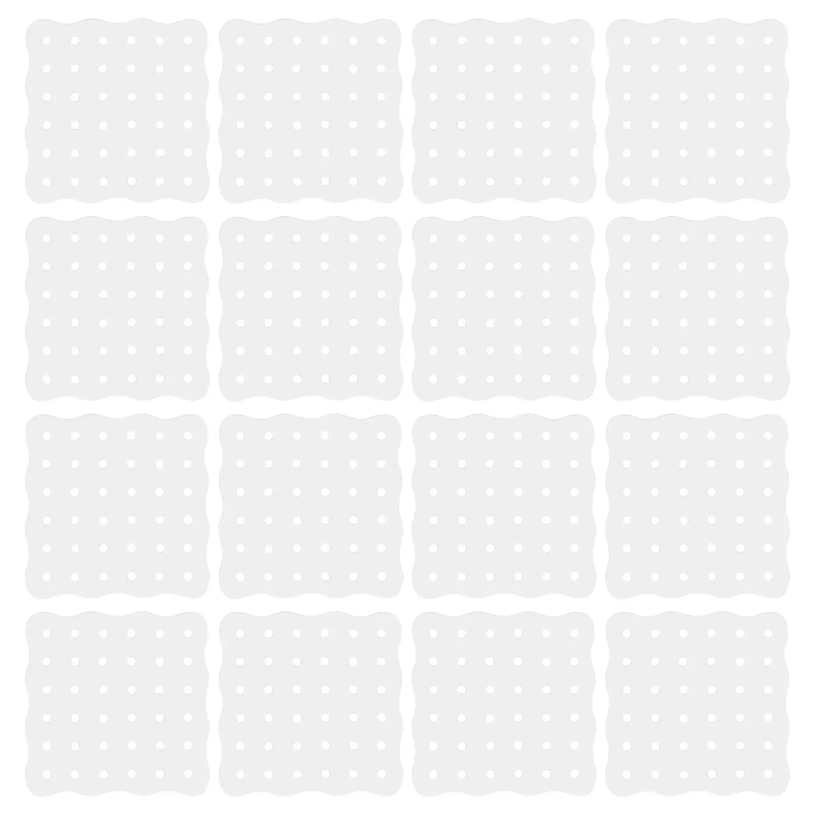 20Pcs Acrylic Earring Holder Cards Portable Jewelry Display Organizer Clear Travel Multi Hole Stand Up Earrings Storage Rack
