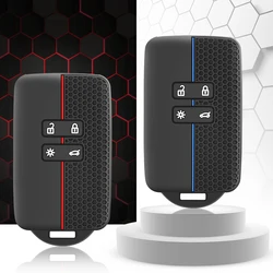 Silicone Key Case Cover For Renault Austral Kadjar Clio Megane Captur Arkana Koleos Zoe Scenic Dacia Sandero Duster Logan Jogger