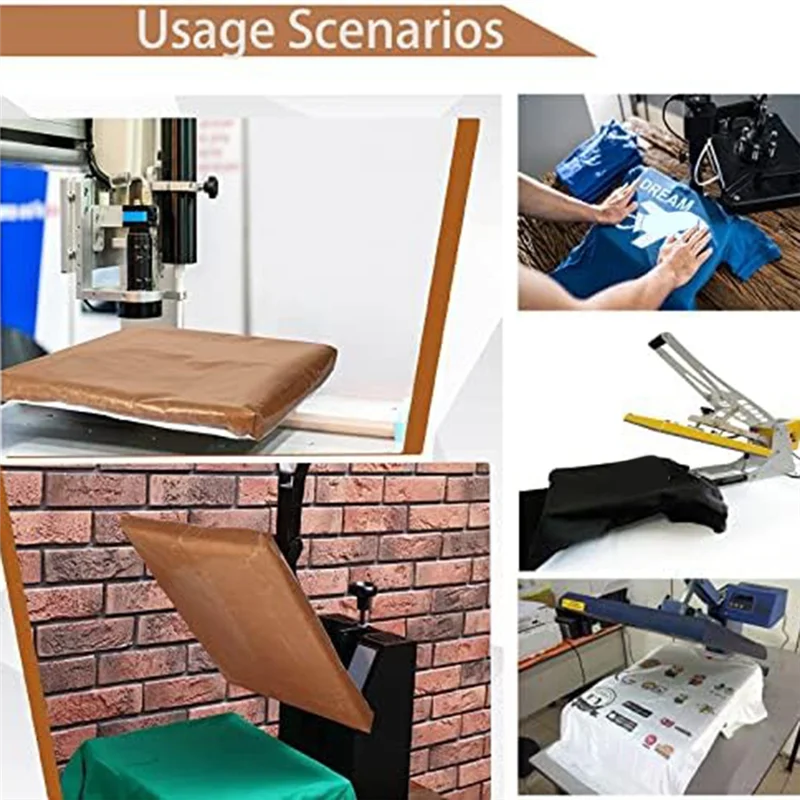 

24-Hour Delivery 2 Piece Heat Press Platen Wrap Cover For Protecting Sublimation Heat Pressing Machine A White