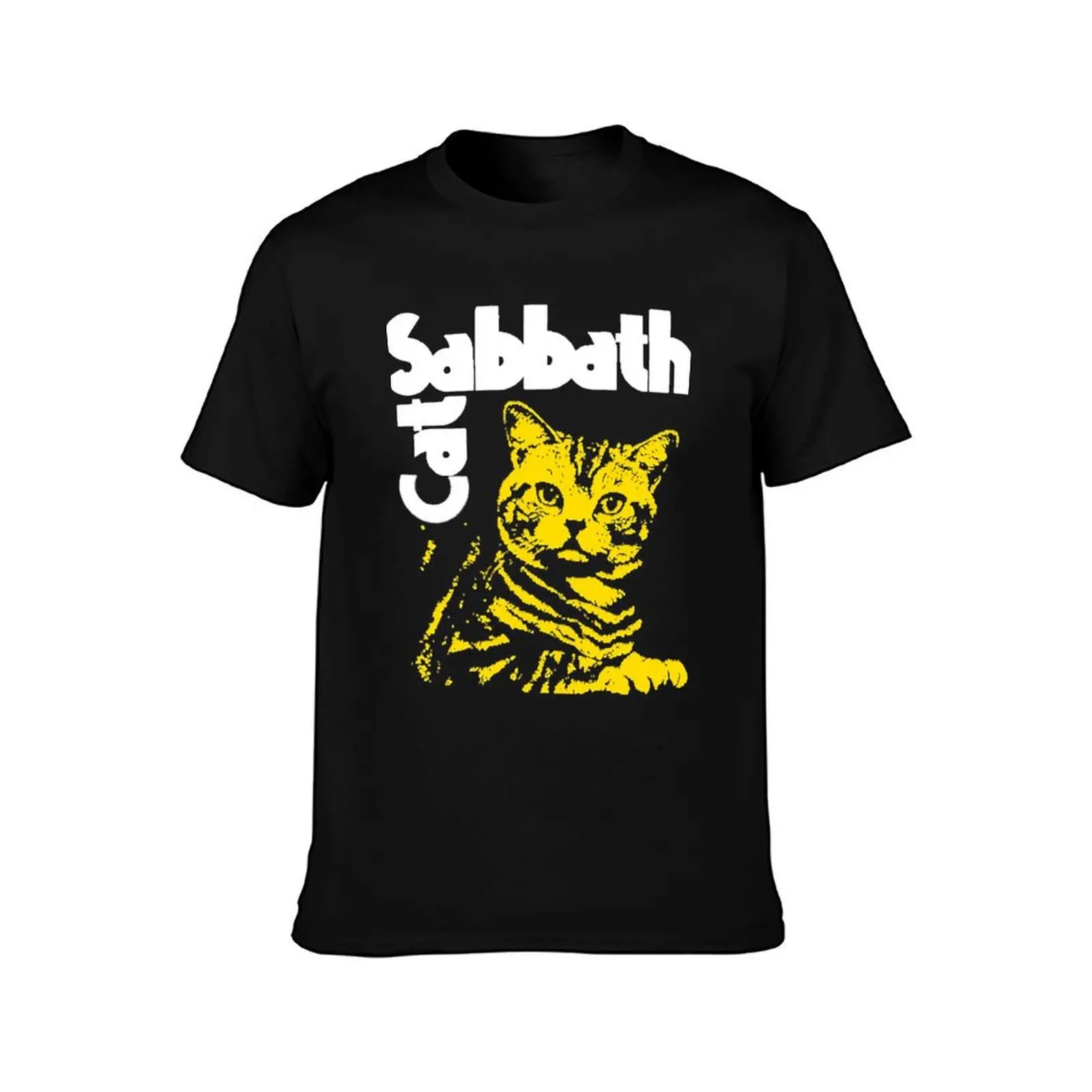 Lucky Massive Extensive Touring Cat Sabbath Funny Gifts Men Cool Gifts T-Shirt, Summer Casual Cotton Tee, Vintage Graphic Print