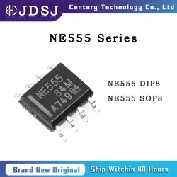 100 pezzi NE555 DIP8 NE555 SOP8 Chip originale nuovo di zecca